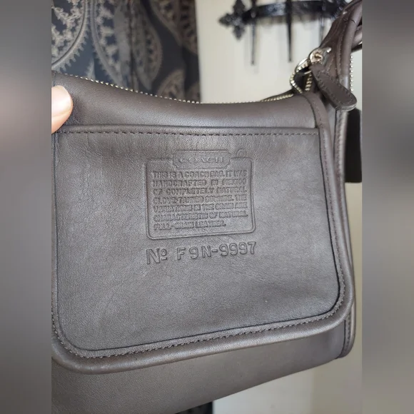 Vintage Coach Gray Small Legacy Zip 9997🩶